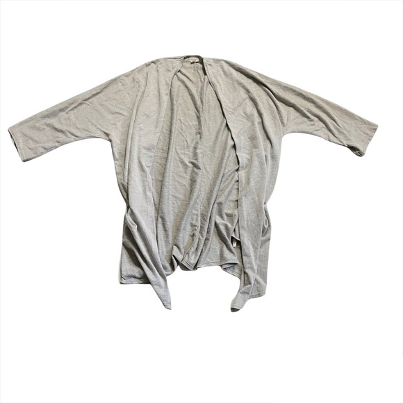 DONNI. Sweaters - Donni Ribbed Knit Cream Cardigan Sweater OSFA Business Casual Office